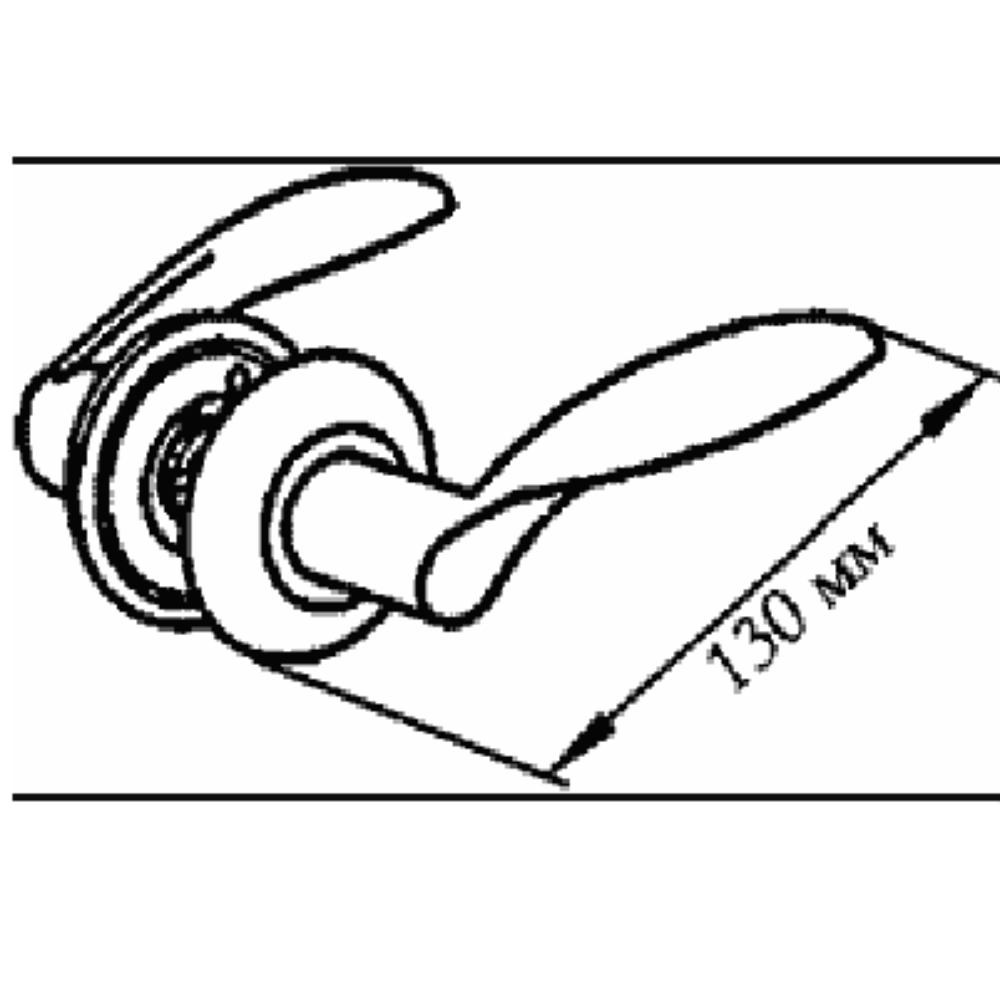  Дверная ручка LD20-1 0